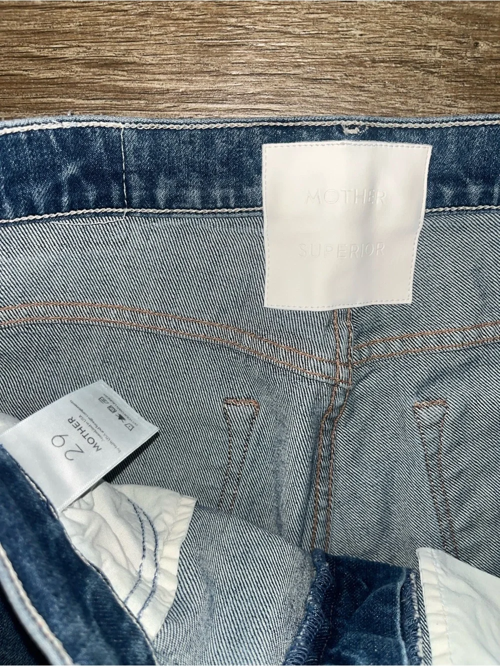Mother Superior The insider ankle jeans in destination unknown